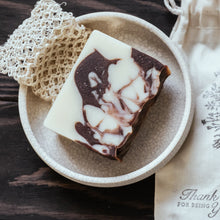 Load image into Gallery viewer, Espresso, Mint, & Dark Chocolate Soap