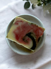 Load image into Gallery viewer, Mistletoe & Crushed Cranberry Soap