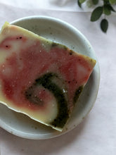 Load image into Gallery viewer, Mistletoe & Crushed Cranberry Soap