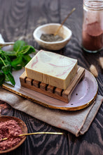Load image into Gallery viewer, Marbled Mint & Sweet Orange Soap