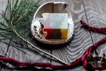 Load image into Gallery viewer, Mistletoe & Crushed Cranberry Soap