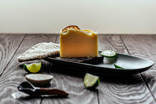 Load image into Gallery viewer, Sliced Lime & Coconut Crème Soap