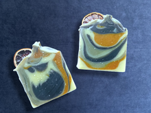 Load image into Gallery viewer, Meyer Lemon & Blueberry Jam Soap