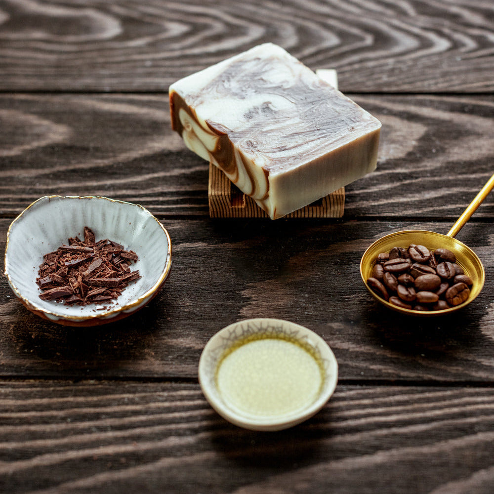 Espresso, Mint, & Dark Chocolate Soap