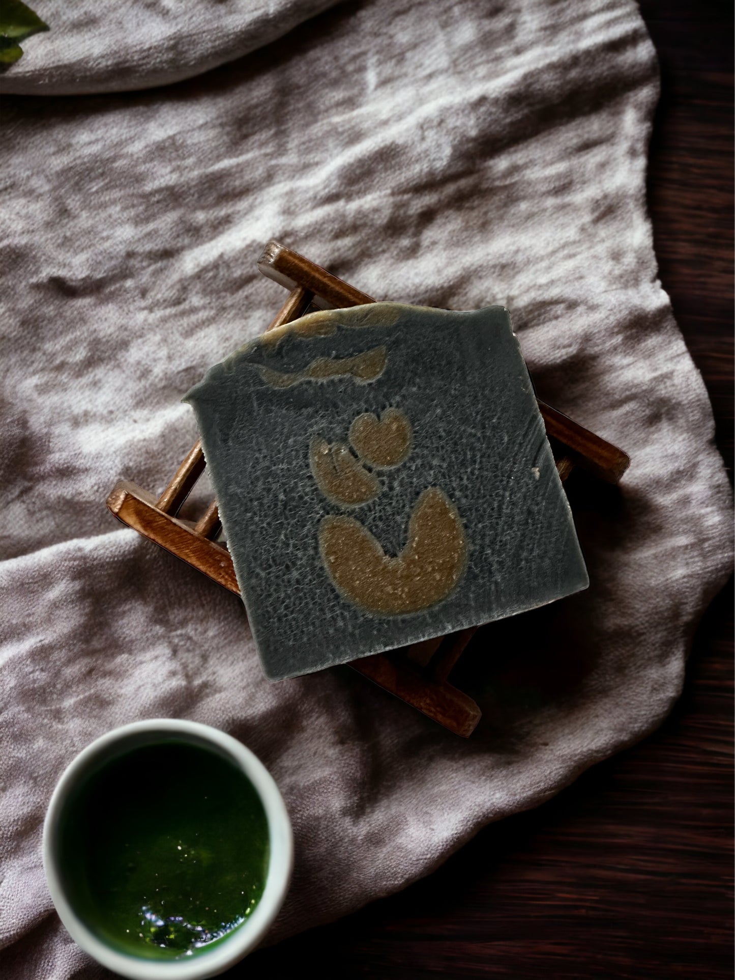 Organic Matcha & Charcoal Soap
