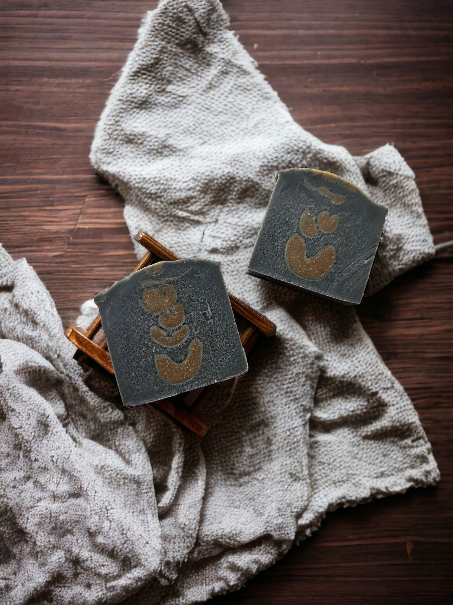 Organic Matcha & Charcoal Soap